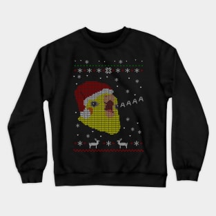 screamy christmas sweatshirt Crewneck Sweatshirt